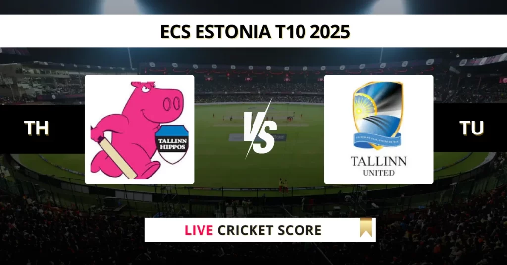 TH vs TU Live Score: Scorecard, Ball by Ball Commentary – Match 17, ECS T10 Estonia 2025