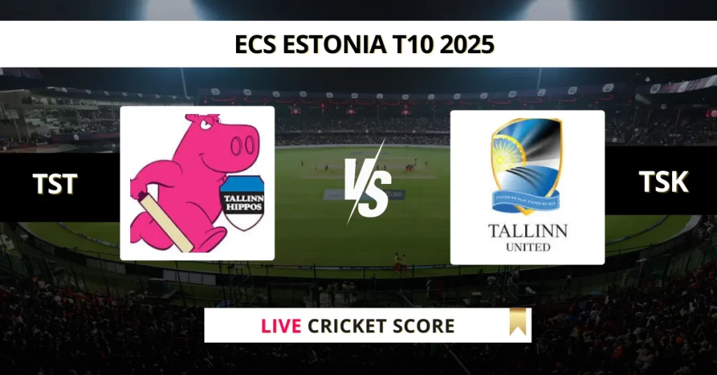 TH vs TU Live Score: Scorecard, Ball by Ball Commentary – Match 2, ECS T10 Estonia 2025