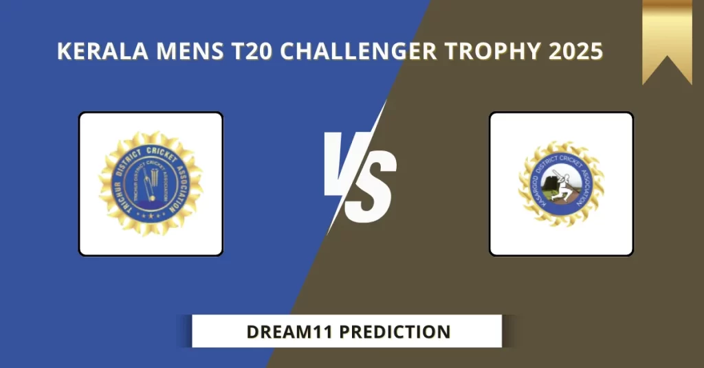 TRI vs KAG Dream11 Prediction Today: Match 2 Fantasy Tips, Captain & Vice Captain Pick | Kerala Mens T20 Challenger Trophy 2025