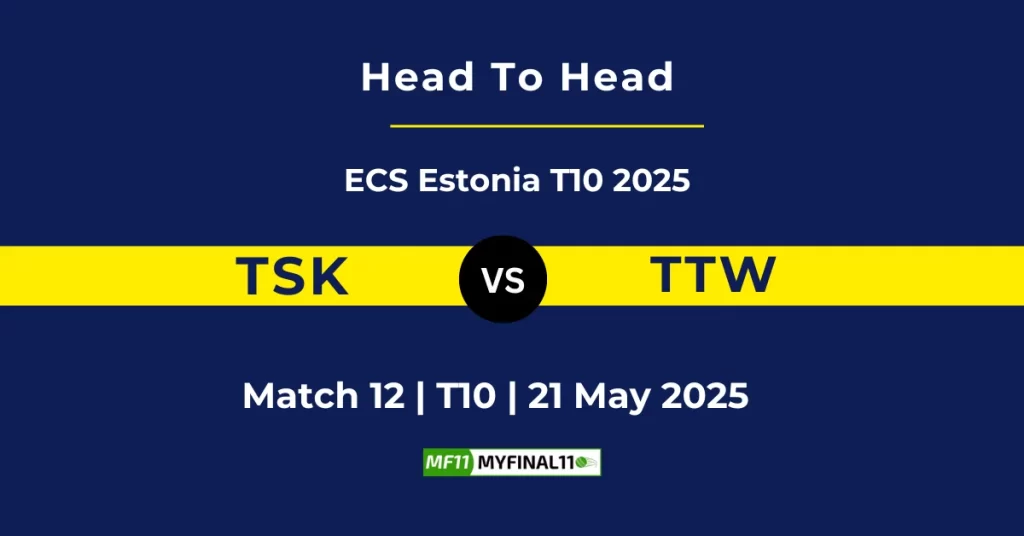 TSK vs TTW Player Battle & Head to Head Team Stats – ECS T10 Estonia 2025