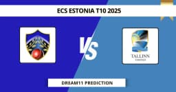 TSK vs TU Dream11 Prediction Today: Match 29 Fantasy Tips, Captain & Vice Captain Pick | ECS T10 Estonia 2025
