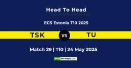 TSK vs TU Player Battle & Head to Head Team Stats – ECS T10 Estonia 2025