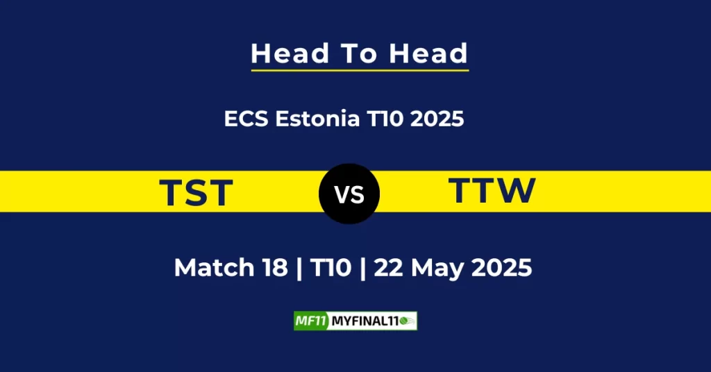 TST vs TTW Player Battle & Head to Head Team Stats – ECS T10 Estonia 2025