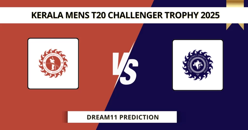TVR vs KOD Dream11 Prediction Today: Match 15 Fantasy Tips, Captain & Vice Captain Pick | Kerala T20 Men’s Challenger Trophy 2025