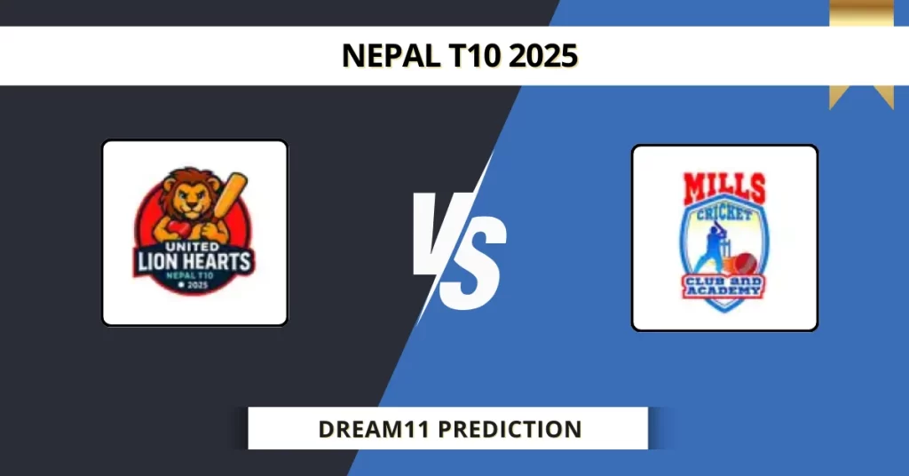 ULH vs MCC Dream11 Prediction Today: Match 27 Fantasy Tips, Captain & Vice Captain Pick | Nepal T10 2025
