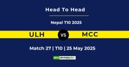 ULH vs MCC Player Battle & Head to Head Team Stats – Nepal T10 2025