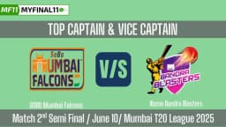 SBMF vs BB Top 3 Captain and Vice-Captain Pick for 2nd Semi Final Match – Mumbai T20 League 2025