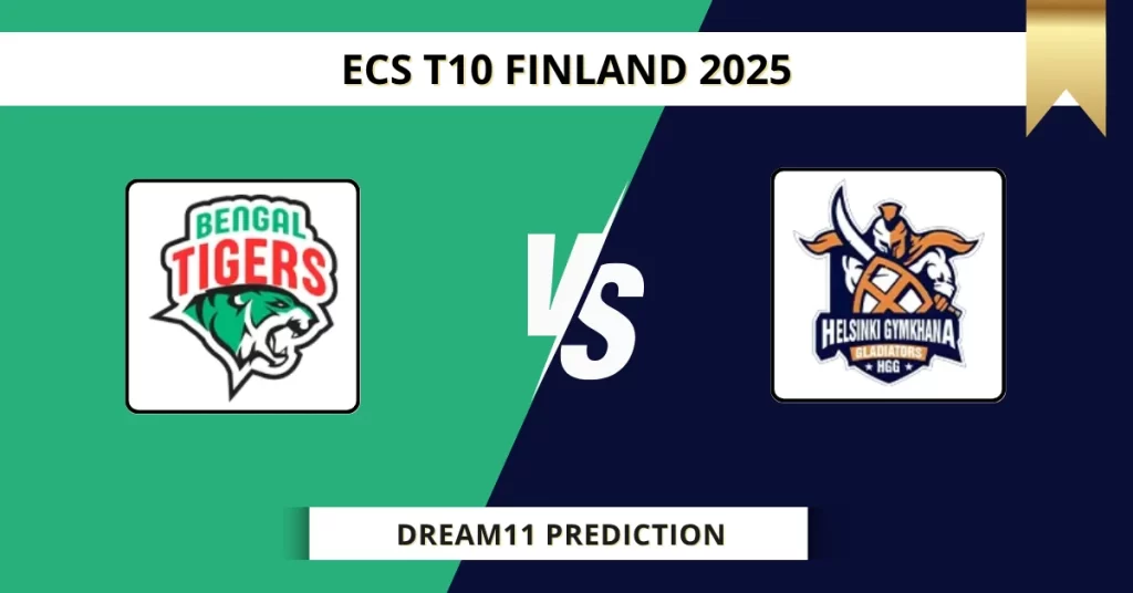 BTCC vs GGL Dream11 Prediction Today: Pitch Report, Player Stats, & Fantasy Tips ECS T10 Finland 2025 – Match 2