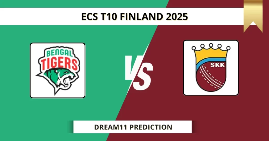 BTCC vs SKK Dream11 Prediction Today: Pitch Report, Player Stats, & Fantasy Tips ECS T10 Finland 2025 – Match 1
