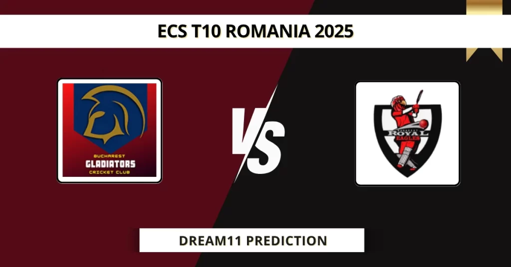 BUG vs ROE Dream11 Prediction Today: Match 15 Fantasy Tips, Captain & Vice Captain Pick | ECS T10 Romania 2025