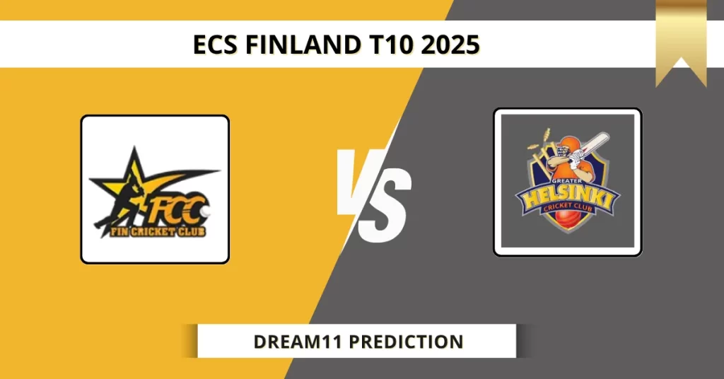 FCCG vs GHM Dream11 Prediction Today: Pitch Report, Player Stats, & Fantasy Tips ECS T10 Finland 2025 – Match 19