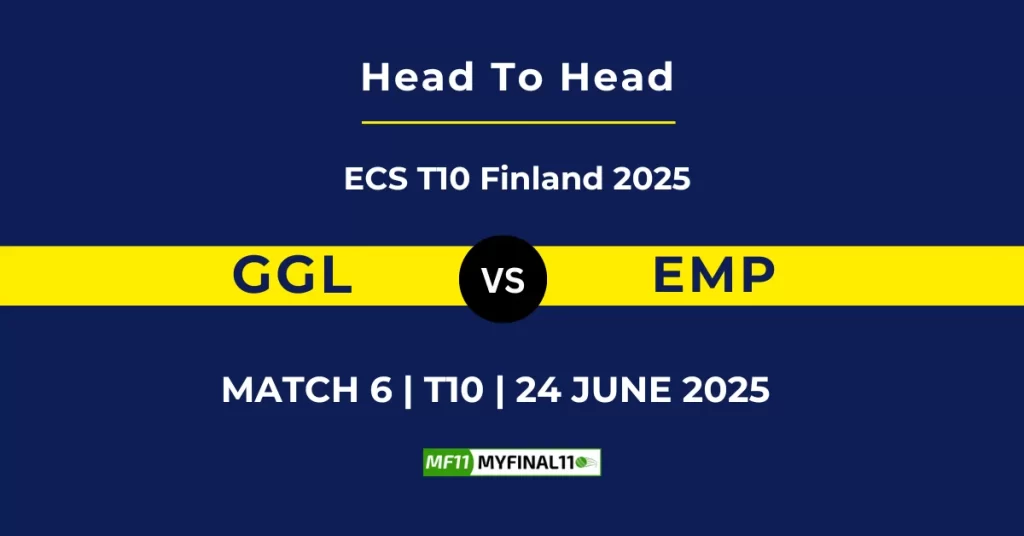 GGL vs EMP Player Battle & Head to Head Team Stats – ECS T10 Finland 2025