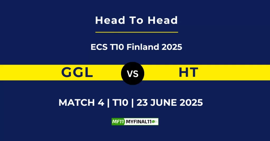 GGL vs HT Player Battle & Head to Head Team Stats – ECS Finland T10 2025