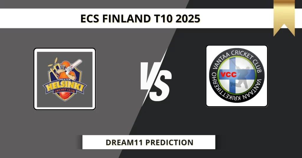 GHM vs VVP Dream11 Prediction Today: Pitch Report, Player Stats, & Fantasy Tips ECS Finland 2025 – Match 20