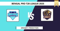 HD vs MK Dream11 Prediction Today: Pitch Report, Player Stats, & Fantasy Tips Bengal Pro T20 League 2025 – 2nd Semi Final