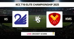 KS vs KMS Live Score: Scorecard, Ball by Ball Commentary – Match 11, KCC T10 Elite Championship