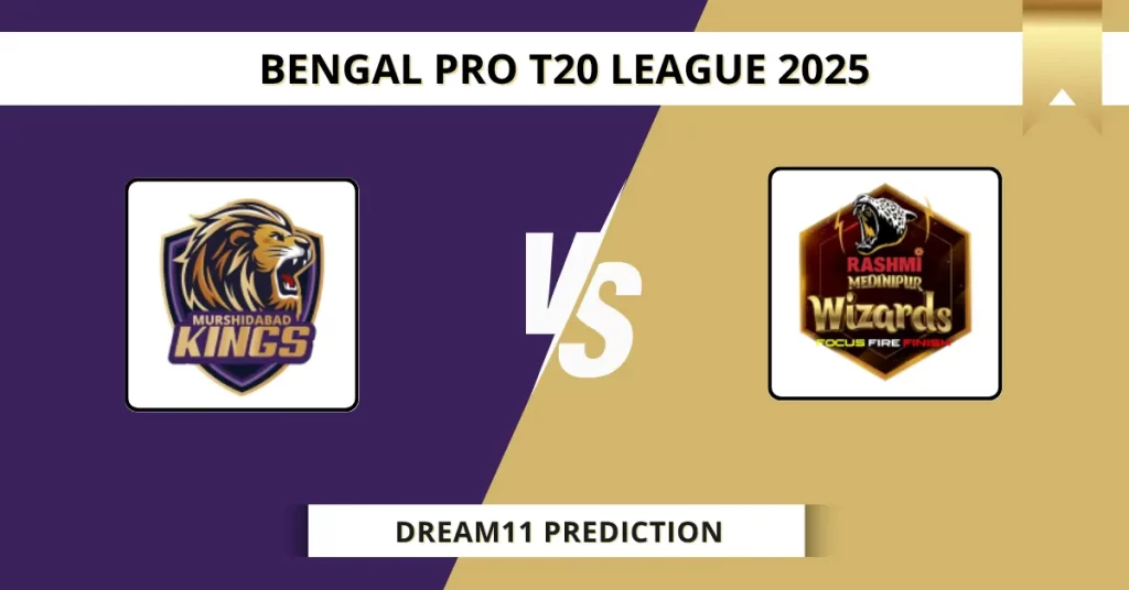 MK vs RMW Dream11 Prediction Today: Pitch Report, Player Stats, & Fantasy Tips Bengal Pro T20 League 2025 – Match 22