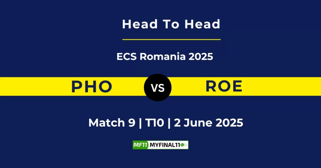 PHO vs ROE Player Battle, Head to Head Team Stats, Team Record – ECS Romania 2025
