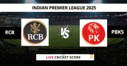 RCB vs PBKS Live Score: Scorecard, Ball by Ball Commentary – Final, Indian Premier League