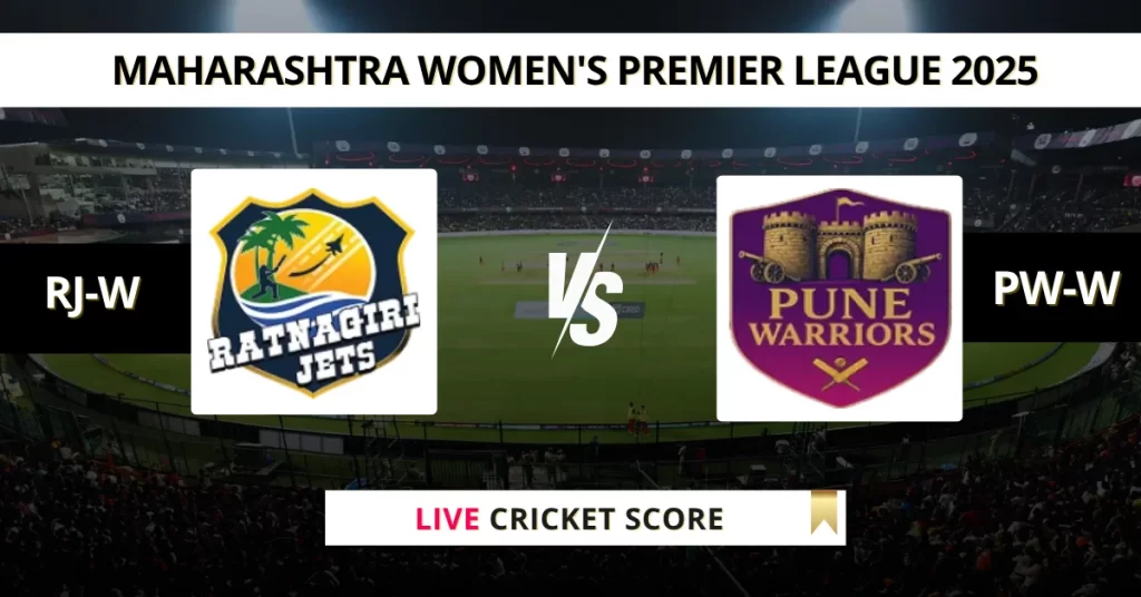 RJ-W vs PW-W Live Score: Scorecard, Ball by Ball Commentary – Match 6, Maharashtra Women’s T20 Premier League 2025