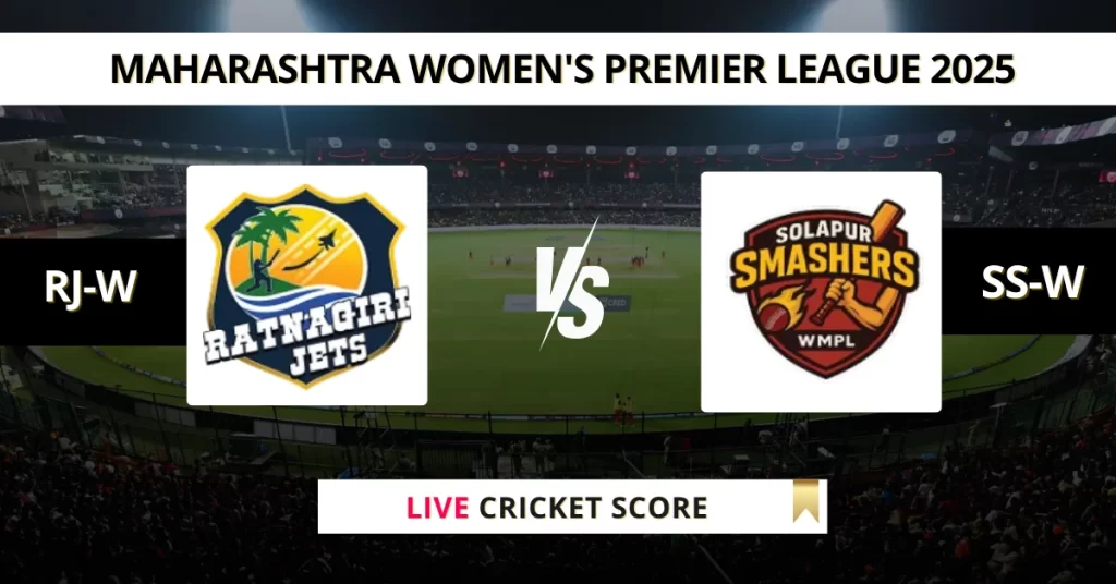 RJ-W vs SS-W Live Score: Scorecard, Ball by Ball Commentary – Match 7, Maharashtra Women’s T20 Premier League 2025