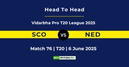 SCO vs NED Player Battle & Head to Head Team Stats – ICC CWC League 2 ODI 2025