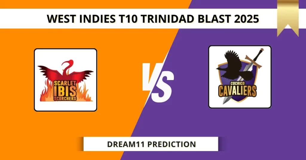 SLS vs SCL Dream11 Prediction Today: Pitch Report, Player Stats, & Fantasy Tips West Indies T10 Trinidad Blast 2025 – Match 25