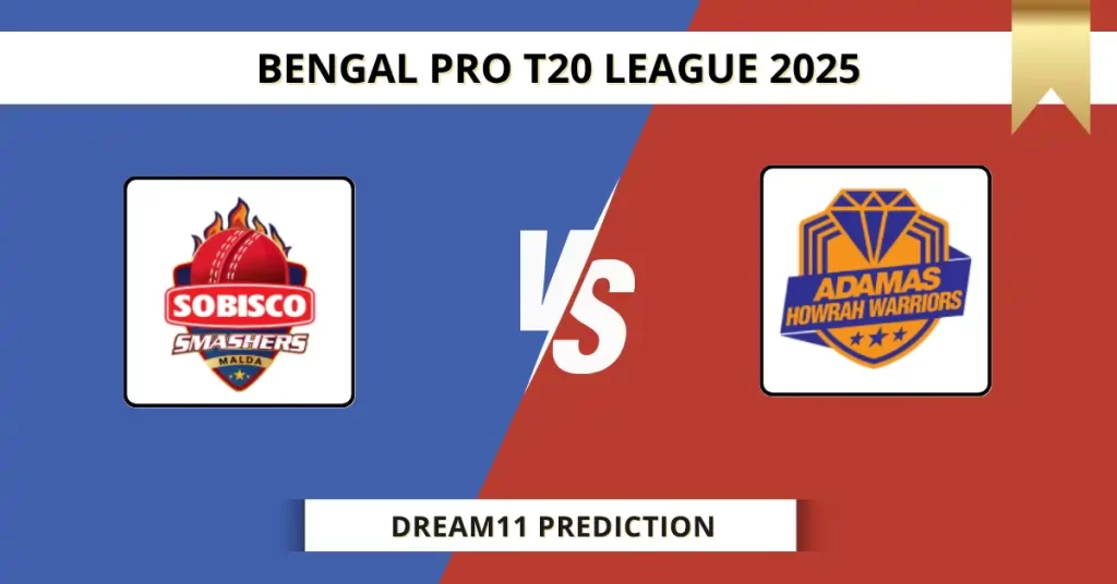 SSM vs AHW Dream11 Prediction Today: Pitch Report, Player Stats, & Fantasy Tips Bengal Pro T20 League 2025 – Match 18