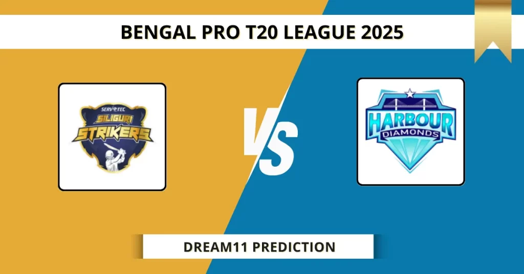 SSS vs HD Dream11 Prediction Today: Pitch Report, Player Stats, & Fantasy Tips Bengal Pro T20 League 2025 – Match 20