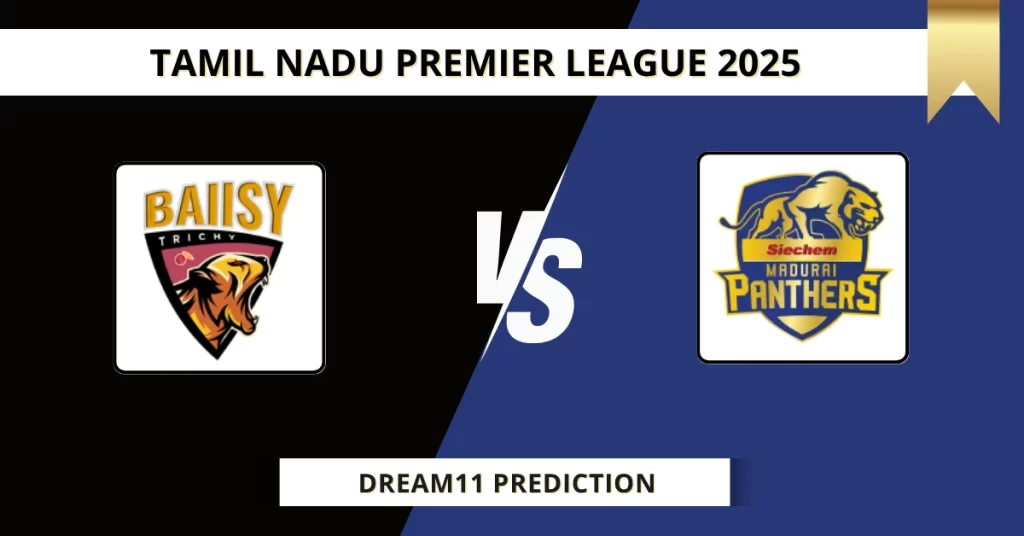 TGC vs SMP Dream11 Prediction Today: Pitch Report, Player Stats, & Fantasy Tips TNPL 2025 – Match 23