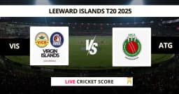 VIS vs ATG Live Score: Scorecard, Ball by Ball Commentary – Match 15, Leeward Islands T20 2025