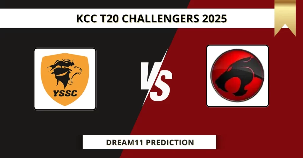 YSS vs THU-B Dream11 Prediction Today: Pitch Report, Player Stats, & Fantasy Tips KCC T20 CAL 2025 – Match 11