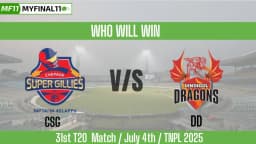 CSG vs DD Who will win today, Qualifier 2 Match, Top Batter and Bowler Tips – Tamil Nadu Premier League 2025