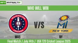 WAS vs NY Who will win today, Final Match, Top Batter and Bowler Tips – USA T20 Cricket League 2025