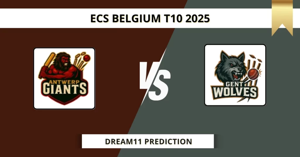 AG vs GW Dream11 Prediction Today: Pitch Report, Player Stats, & Fantasy Tips ECS T10 Belgium 2025 – Match 11