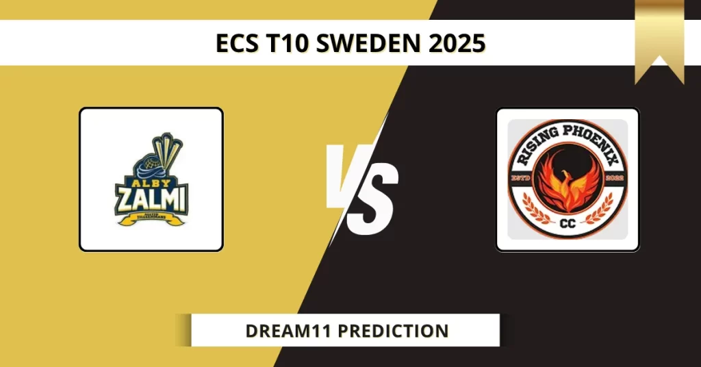 ALZ vs RPHX Dream11 Prediction Today: Pitch Report, Player Stats, & Fantasy Tips ECS T10 Stockholm 2025 – Match 11