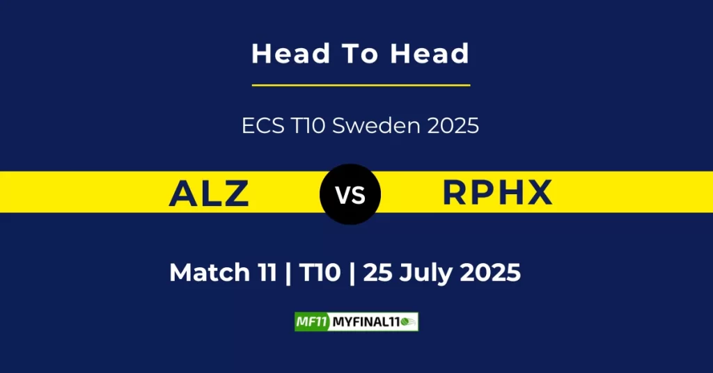 ALZ vs RPHX Player Battle & Head to Head Team Stats – ECS T10 Stockholm 2025