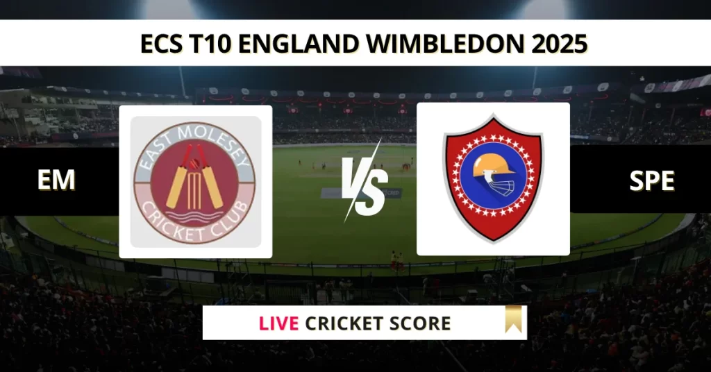 EM vs SPE Live Score: Scorecard, Ball by Ball Commentary – Match 11, ECS T10 England 2025