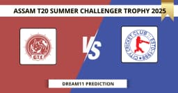 GTC vs CCC Dream11 Prediction Today: Pitch Report, Player Stats, & Fantasy Tips Guwahati T20 Spring Cup 2025 – Match 31