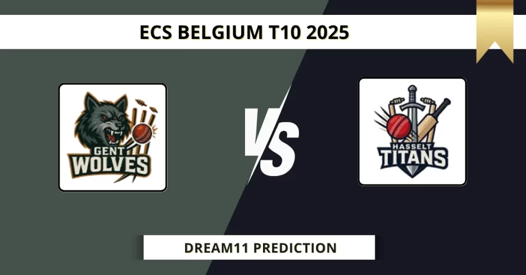 GW vs HT Dream11 Prediction Today: Pitch Report, Player Stats, & Fantasy Tips ECS T10 Belgium 2025 – Match 6