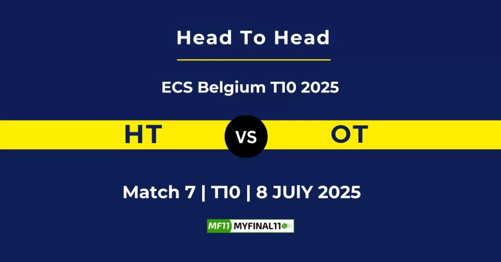 HT vs OT Player Battle & Head to Head Team Stats – ECS T10 Belgium 2025