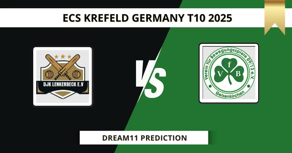 LEM vs VG Dream11 Prediction Today: Pitch Report, Player Stats, & Fantasy Tips ECS T10 Germany 2025 – Match 9