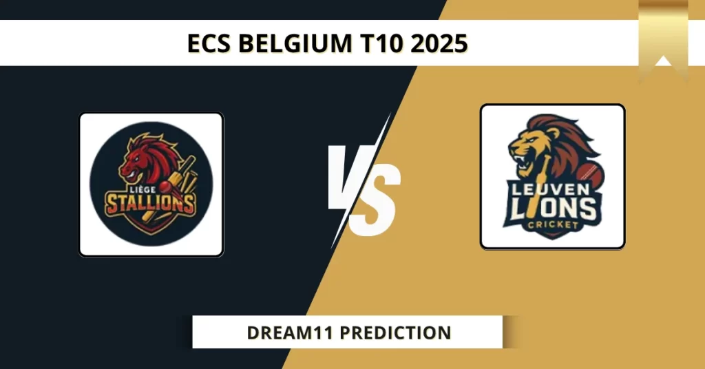 LS vs LL Dream11 Prediction Today: Pitch Report, Player Stats, & Fantasy Tips ECS T10 Belgium 2025 – Match 1