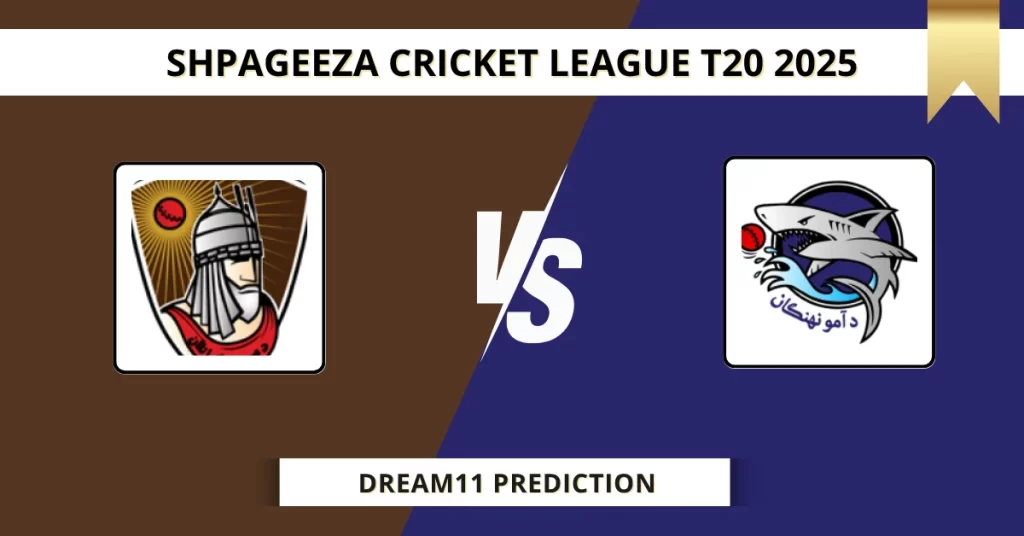 MAK vs AM Dream11 Prediction Today: Pitch Report, Player Stats, & Fantasy Tips Shpageeza T20 2025 – Match 11