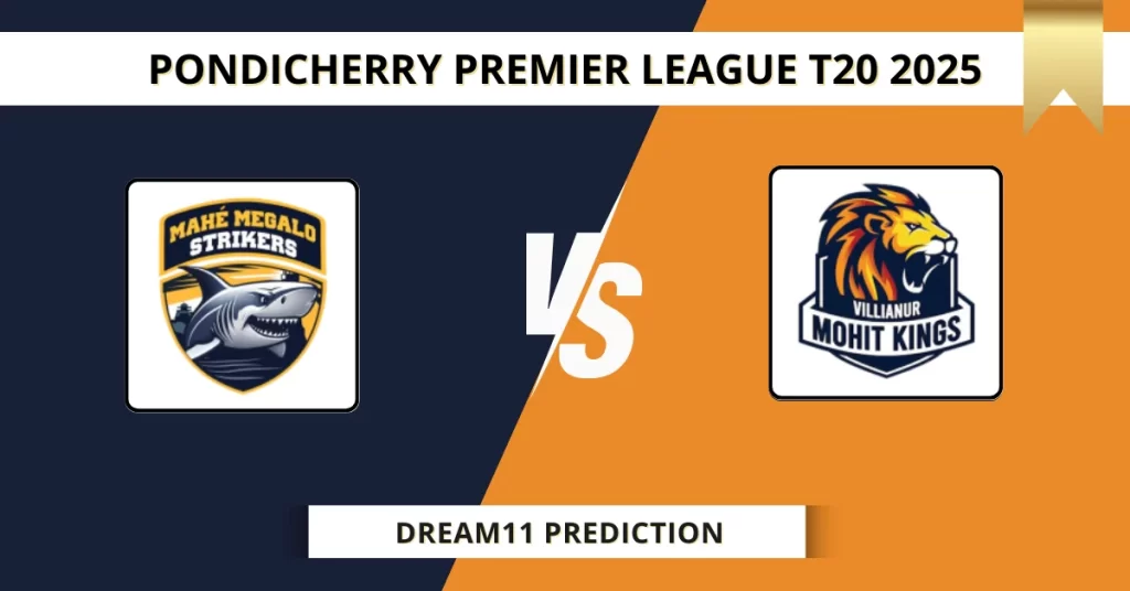 MMS vs VMK Dream11 Prediction Today: Pitch Report, Player Stats, & Fantasy Tips Pondicherry T20 League 2025 – Match 13