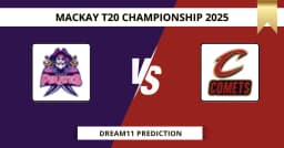PRS vs CMT Dream11 Prediction Today: Pitch Report, Player Stats, & Fantasy Tips Mackay T20 2025 – Match 1