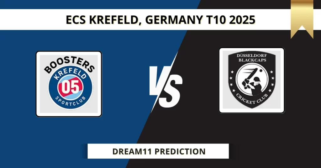 SKB vs DB Dream11 Prediction Today: Pitch Report, Player Stats, & Fantasy Tips ECS T10 Germany 2025 – Match 11