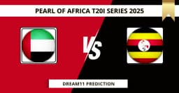 UAE vs UGA Dream11 Prediction Today: Pitch Report, Player Stats, & Fantasy Tips Pearl of Africa T20I 2025 – Match 18