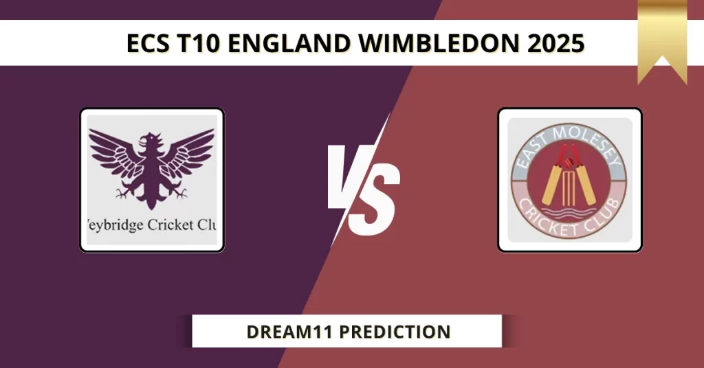 WEY vs EM Dream11 Prediction Today: Pitch Report, Player Stats, & Fantasy Tips ECS T10 England 2025 – Match 6