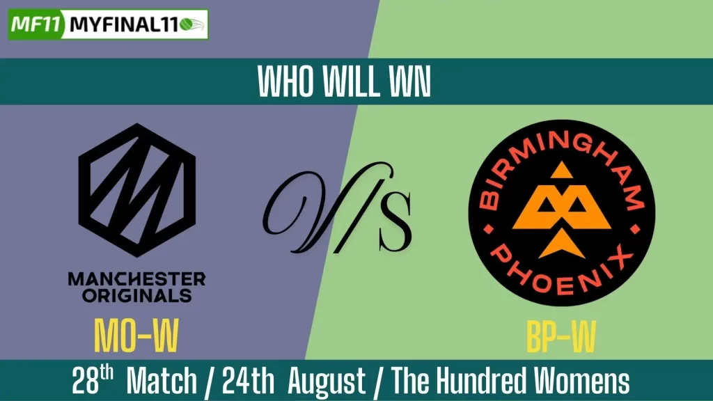 MO-W vs BP-W Who Will Win Today, 28th T20 Match, Top Batter and Bowler Tips – The Hundred Womens 2025
